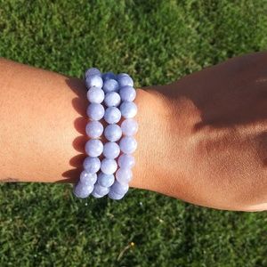 Purple Jade Levity Bracelet Set